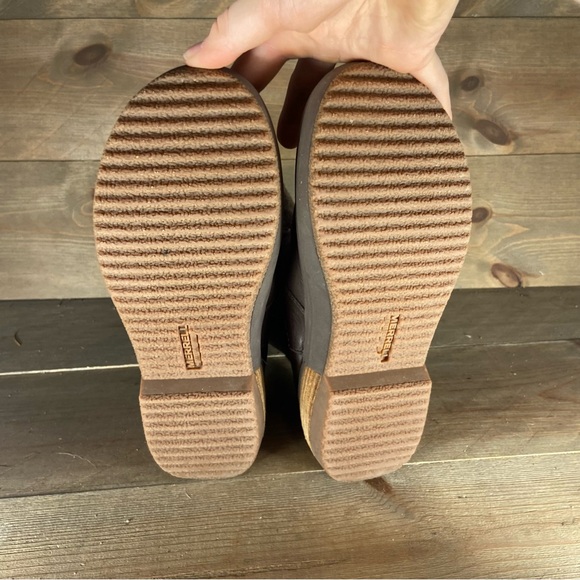 Merrell haven tall womens size 6 shoes brown leather waterproof winter boots - Picture 7 of 8